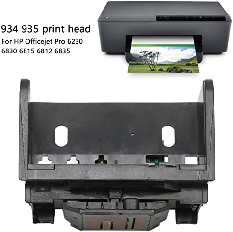 замяна на Печатащата глава ciciglow за HP Officejet Pro, 934 935 Здрава печатаща глава от ABS-пластмаса, лесна за инсталиране,