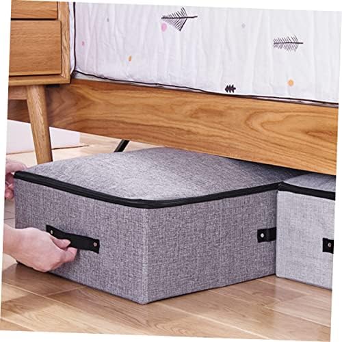 Alipis Box Штабелируемый Кутия За съхранение на Кутии За съхранение на Дрехи Сгъваема Кутия За съхранение Под Леглото си