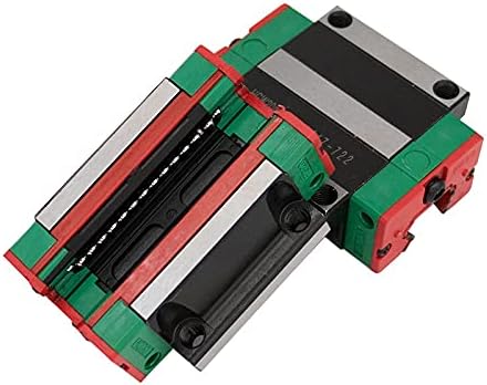 Линейни направляващи 4ШТ HGW20CC HGW15CC Ръбчета блок слайдер, Подходящ за линейни водач HGR20 Линеен железопътен транспорт (Цвят:
