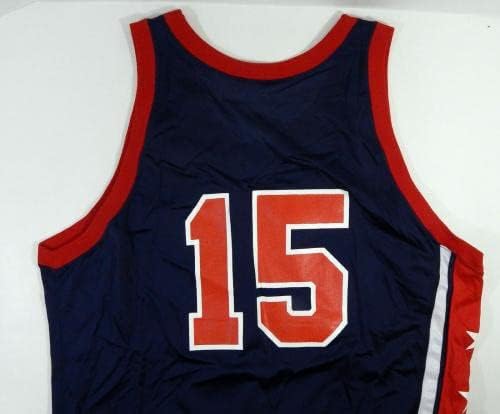 Баскетболен отбор на САЩ №15 Пусна тениска в Тъмно синьо 52+ 4 DP20255 - Използвана от играта НБА
