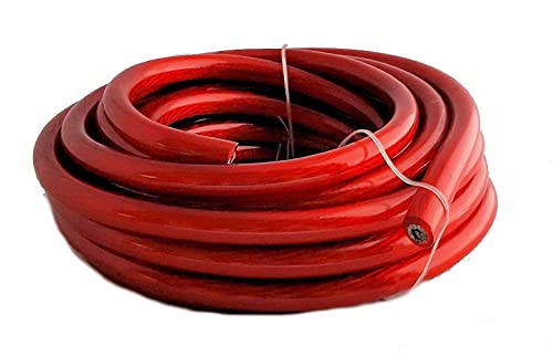 IMC Audio 4 Калибър CCA Power Red Wire Кабел (200 фута Червен цвят) Кабел за батерията, Автомобили, Авто Аудио Тонколони, Домашна Стерео