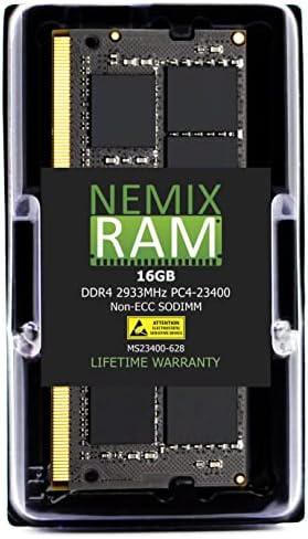 32 GB Комплект 2x16 GB памет за лаптоп DDR4-2933 PC4-23400 sodimm памет от NEMIX RAM