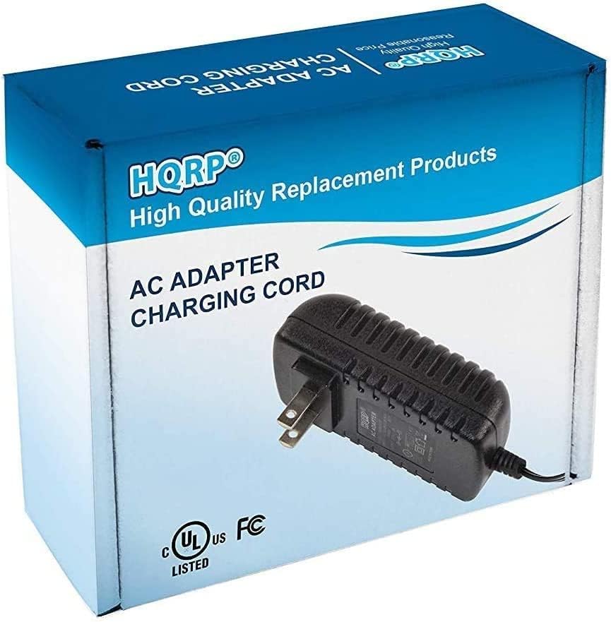 Адаптер за променлив ток HQRP, съвместим с HoMedics PP-ADPEBP3, BPA-060, BPA-110, BPA-201, BPA-260, BPA-260-CBL, WGNBPA-230, захранващ