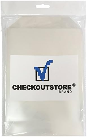 50 Прозрачни джобове за съхранение в магазина CheckOutStore® (6 3/4 x 9 1/2)