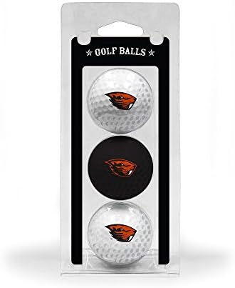 Топките за голф Golf Team Стандартен размер на NCAA, 3 опаковки, Пълноцветен Траен отпечатък отбор
