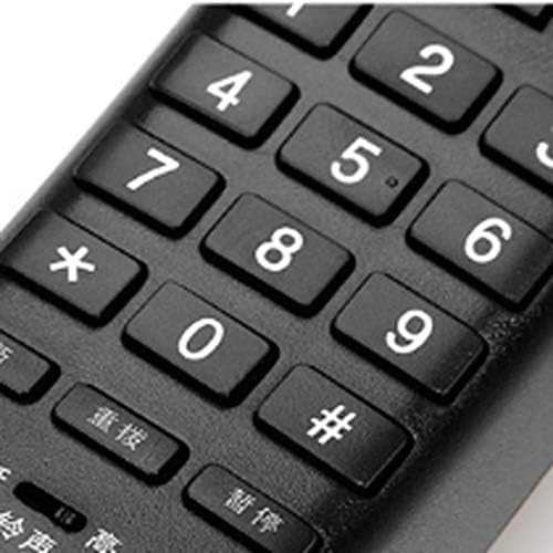 Кабелен телефон WODMB - Телефон - Телефон в стил ретро-Новост - Минибар-Телефон с номер на обаждащия се, монтиран на стената телефон Стационарен