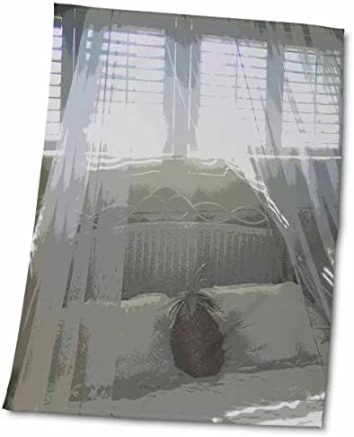 3dRose Florene Impression Art - Кърпи за стая за гости (twl-10996-1)