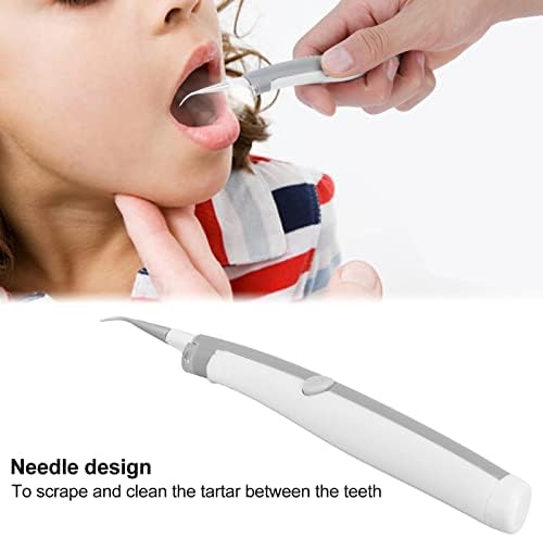 Yosoo на Зъбен камък, за Пречистване на Зъбите Електрически Преносим Инструмент За Почистване на Зъби за Отстраняване на Петна,