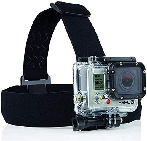 Комбиниран комплект аксесоари за екшън камери Navitech 8 в 1 с Червен калъф - Съвместим с екшън камера SJCAM SJ400 WiFi