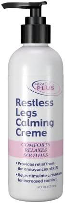 Лосион за локално приложение Miracle Plus Relaxing Leg Cream, който по естествен начин облекчава спазми в Краката - Помага да се