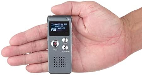 Цифров Диктофон Delarsy 8Bg Звукозаписывающий Апарат Аудио Mp3 Плейър и Мини Диктофон с микрофон WR7