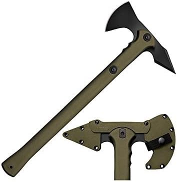 Axe за оцеляване с кованым томагавком от ножове - Отлично подходящ за къмпинг, за оцеляване на открито и рязане на дърва за огрев,