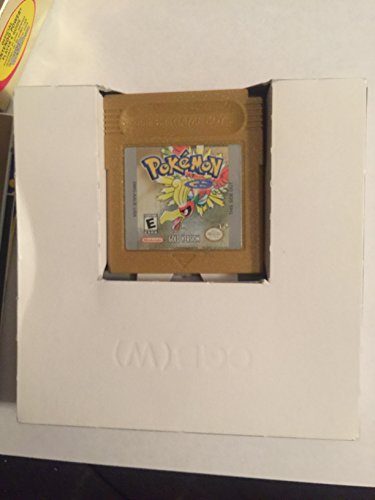 Златната версия на играта Pokemon [Game Boy color]