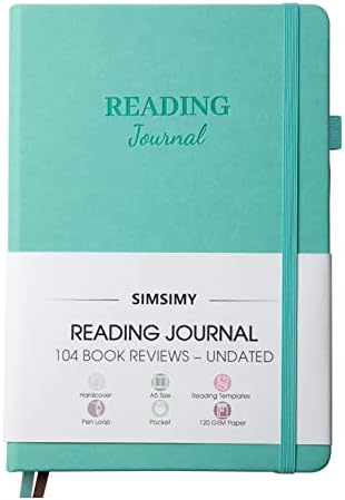 SIMSIMY Reading Journal Книгата списание за книгата любители и читатели, Заполняемый бележник за четене с коментари книги,