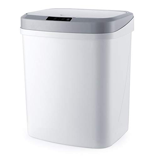 Кофа за боклук LODLY, Домашно Интелигентно Автоматично Индукционное Електрическо Кошчето За Боклук Smart Waste Bins Kick