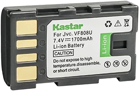 Батерия Kastar BN-VF808 в 1 опаковка за смяна на камера JVC GZ-MG330A GZ-MG330AUS GZ-MG330B GZ-MG330H GZ-MG330HUS GZ-MG330R