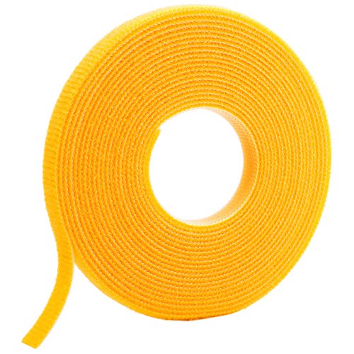 Миниатюрна Рулонная Кабелна замазка Panduit HLM-15R4 с плетене на една кука и линия с Дължина 15 Метра, жълт