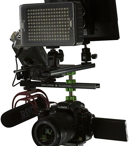 Удлинительный скоба за студено башмака 8 см - Двустранно монтиране на светкавица за камерата с адаптер D-Flashner от Cam Caddie