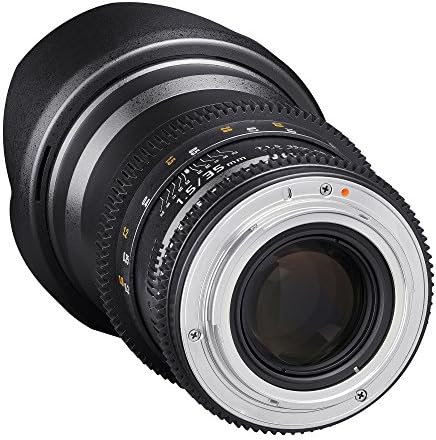 Полнокадровый Широкоъгълен обектив Rokinon Cine DS DS35M-C 35mm Т1.5 AS IF UMC за Canon EF