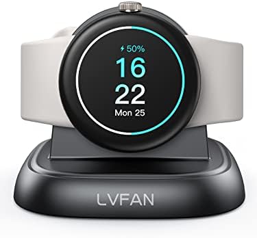 LVFAN за Зарядното устройство Google Pixel Watch, Бързо Поставка за Зарядното устройство, Подмяна на кабел За умни часовници, Аксесоари за зарядно устройство, зарядно устройс