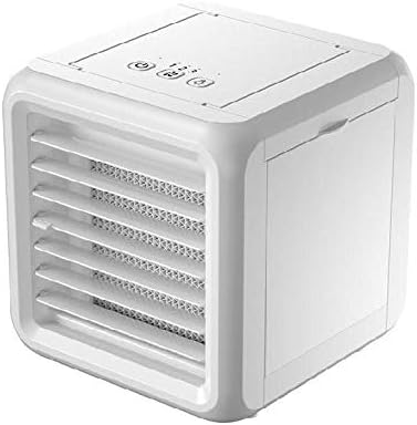 Мини Преносим Климатик 7 Цвята Лесен Климатик, Овлажнител на Въздуха за Пречистване на USB Настолен Вентилатор Въздушен Охладител