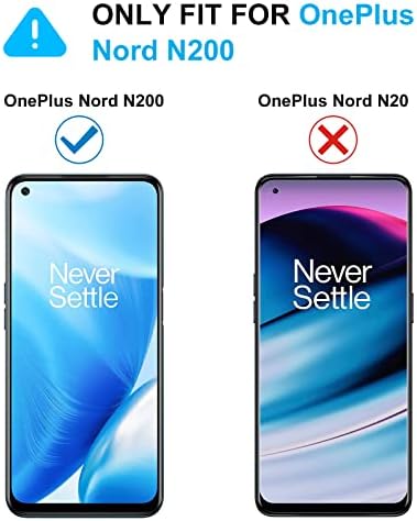 【3 + 3 опаковки】 Coolpow Предназначени за защитно фолио за екрана Oneplus Nord N200 5G plus One Nord N200 5G Защитно фолио за мобилен телефон