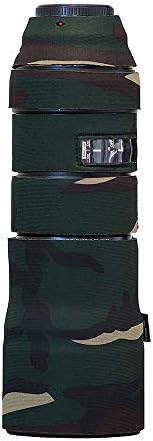 Калъф за обектив Камуфляжный Неопреновый Защитен калъф за обектив Olympus 300mm F4, Горски Зелено (lco3004fg)