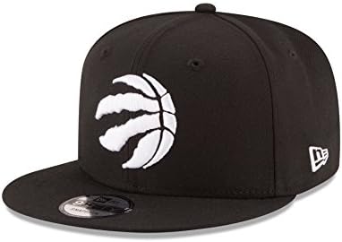 Мъжка бейзболна шапка на NBA Торонто Раптърс 9Fifty възстановяване на предишното положение, Един размер, Черна