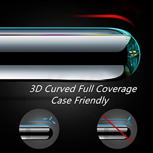Протектор на екрана OttarScreen Galaxy S10e 【3 + 1 опаковка】 Защита на обектива на камерата в 1 пакет, съвместим пръстов отпечатък,