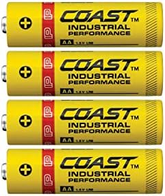 Висококачествени алкални батерии Coast 4 Pack AA Промишлени цели