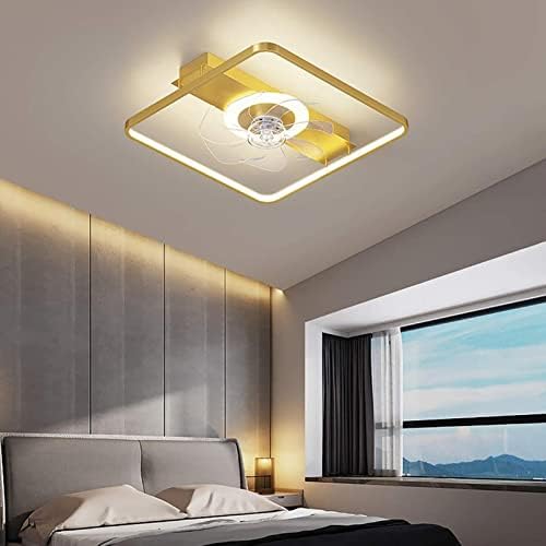 伟 祥 вентилатори с лампи, Модерен Led вентилатор на тавана с осветление и дистанционно управление, Безшумен 3 Платна на Вентилатора