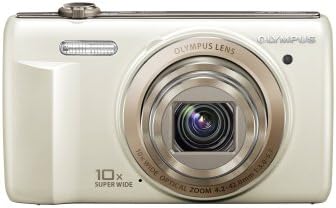 Цифров фотоапарат Olympus VR-340 16 Mp с 10-кратно оптично увеличение (Бяла) (Стар модел)