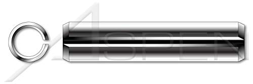 (1500 бр.) М2 X 30 мм, ISO 8752, Метричен, Извити Щифтове с прорези, Сверхпрочный, Неръждаема стомана AISI 301
