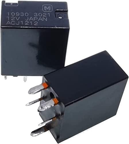 Реле 10ШТ 1212 Автоматично реле ACJ1212 12V DIP5 12VDC (Цвят: 10шт, Размер: ACJ1212)