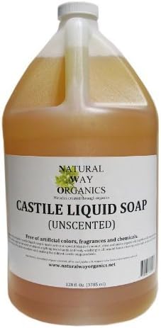 Natural Way Organics е Ултра Мека Кастильское сапун без аромат, идеален за естествена грижа за кожата и косата - Направете екологично чисти