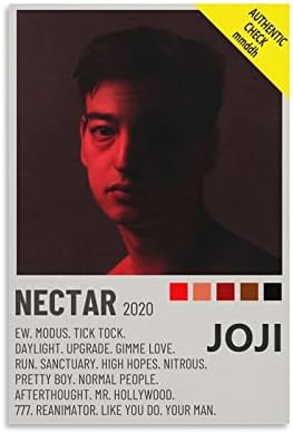 Joji Плакат Нектар Корица на албума 2020 Музикален Плакат Декоративна Стая Естетически Плакати върху Платно Фестивален Подарък