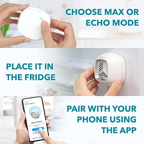Дезодорант за хладилник MHAMO - Акумулаторна Дезодорант за хладилник Mini USB |Електрически Абсорбер за премахване на миризма