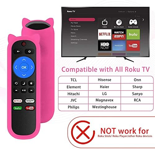 Дистанционно управление за всички телевизори Roku дистанционно управление за Element Hisense Onn TCL Haier, Sharp, Hitachi,