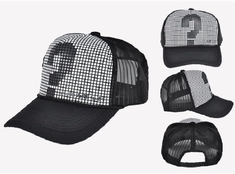DHTDVD Окото Бейзболна Градинска Лятна Спортна шапка, шапка шофьор на камион, мъжки окото Шапка, хип-хоп шапка-Чепчик за Жени, Унисекс, за Камиони (Цвят: D, размер: 1)