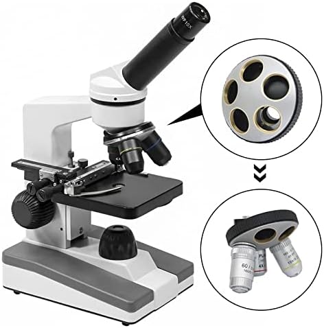 Аксесоари за микроскоп Конвертор лещи биологичен микроскоп с 3 дупки 4 отвора 5 дупки Монтажна резба 20,2 мм Лабораторни консумативи