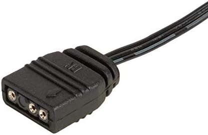 Технология SilverStone изключително тънък и сверхгибкий кабел-сплитер 1 на 4 ARGB CPL03