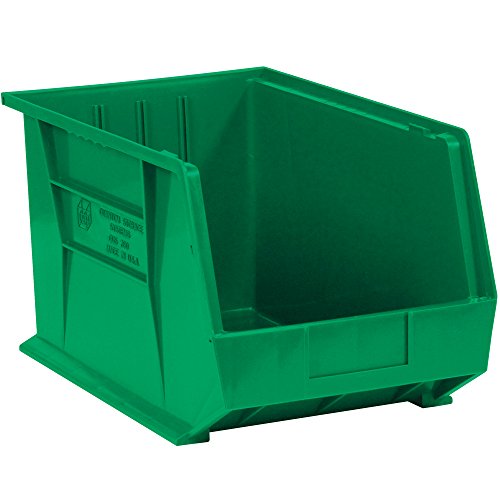 Горната опаковка: Пластмасови кутии за подреждане и окачване, 18 x 11 x 10, Червени (опаковка от 4 броя)