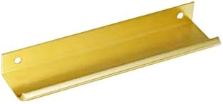 Mewutal 6шт 128 мм/5,04 Инча Скрити Дръжки на гардероба От Алуминиева Сплав Скрита Дръжка на Чекмеджето за Шкаф Шкаф За Съхранение