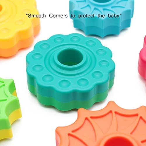 LBAIBB (1 бр.) Въртящи се играчки за подреждане, въртящи се играчки от ABS-пластмаса и цветен модел дизайн, Насочени към