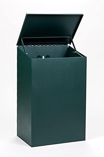 Стандартна система за събиране на отпадъци за кучета /Roll чанта System_Square Can (Матово-зелен)
