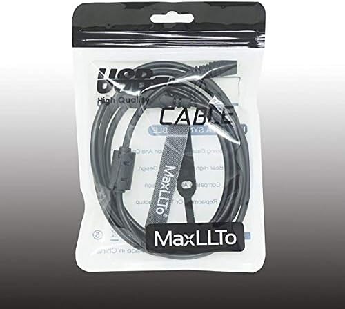 Кабел за смяна на зарядно устройство, USB UC-E6 MaxLLTo® Продълговата с дължина 5 метра за повечето фотоапарати от серията на Nikon Coolpix