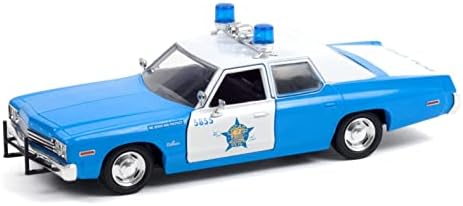Колекционерска стойност Greenlight 85541 Hot Pursuit - 1974 Dodge Monaco - Полицейско управление в Чикаго (ДСП) в мащаб 1:24