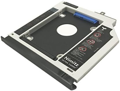 Nimitz 2nd HDD и SSD Твърд диск Caddy е Съвместима с ASUS VM510L X555 F555 FL5600L серия W519L с група и на лицето на контролния