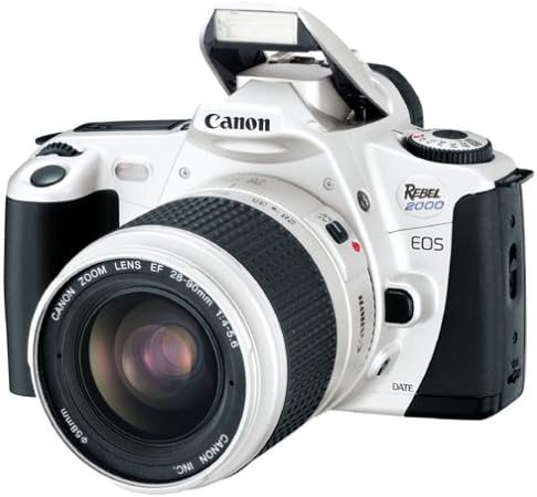 Canon EOS Rebel 2000 Silver Дата на 35-мм ФИЛМОВА камера slr Deluxe Комплект с обектив 28-90 мм (спиране на производството от