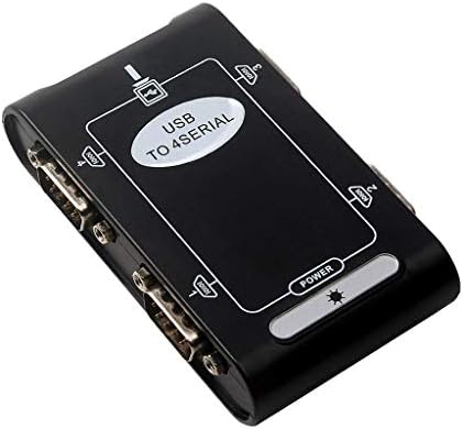 OWLEEN 4-Портов Адаптер RS232 към USB 2.0 Сериен Конвертор USB DB9 контрольор карта